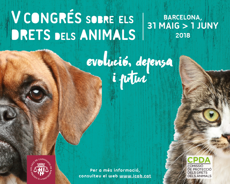 V Congr&eacute;s sobre els Drets dels Animals