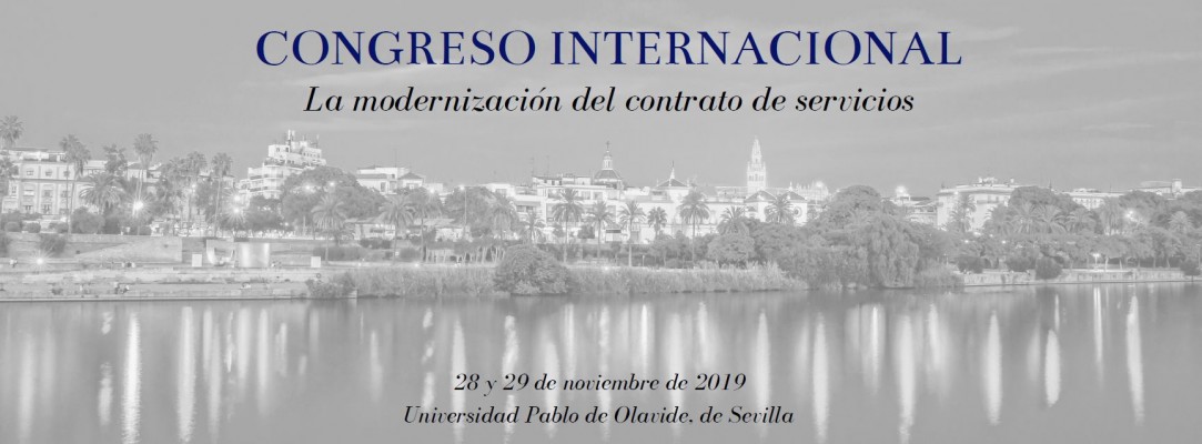 Congreso Internacional La modernizaci&oacute;n del contrato de servicios