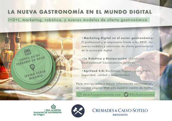 III Congreso Europeo Derecho y Gastronom&iacute;a
