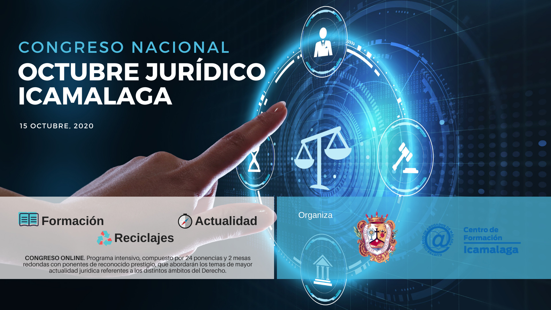 Congreso Nacional Octubre Jur&iacute;dico IcaM&aacute;laga