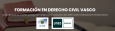 Formaci&oacute;n en Derecho Civil Vasco