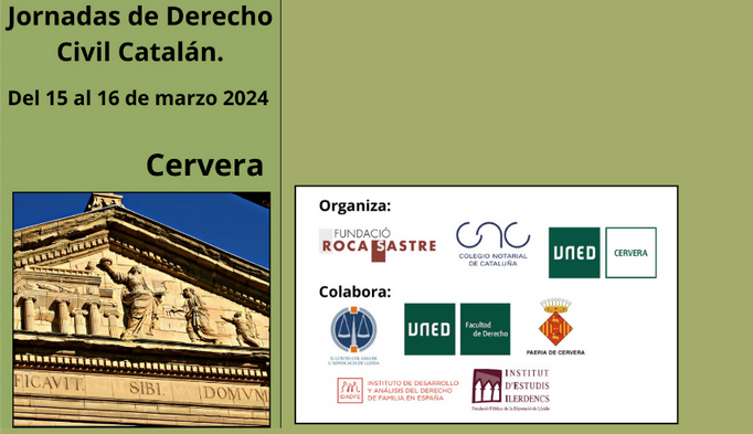 Jornadas de derecho civil catalán