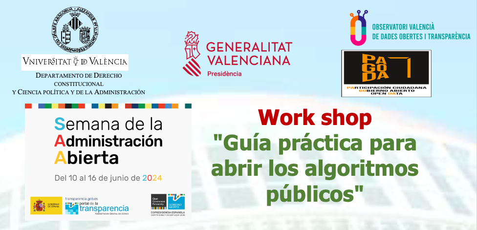 Workshop Gu&iacute;a pr&aacute;ctica para abrir los algoritmos p&uacute;blicos