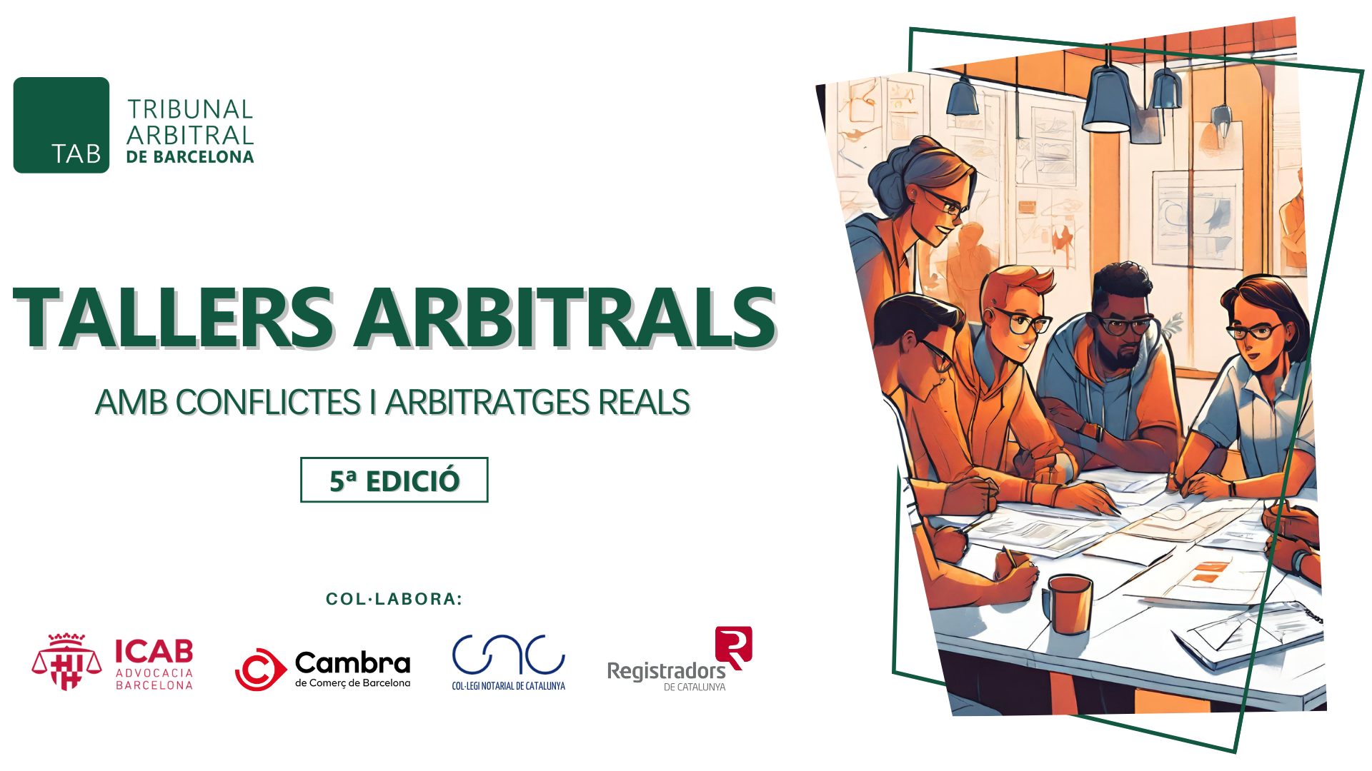 Tallers Arbitrals ? 5&ordf; Edici&oacute;: Amb conflictes i arbitratges reals