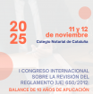 I Congreso Internacional Sobre La Revisi&oacute;n Del Reglamento (UE) 650/2012