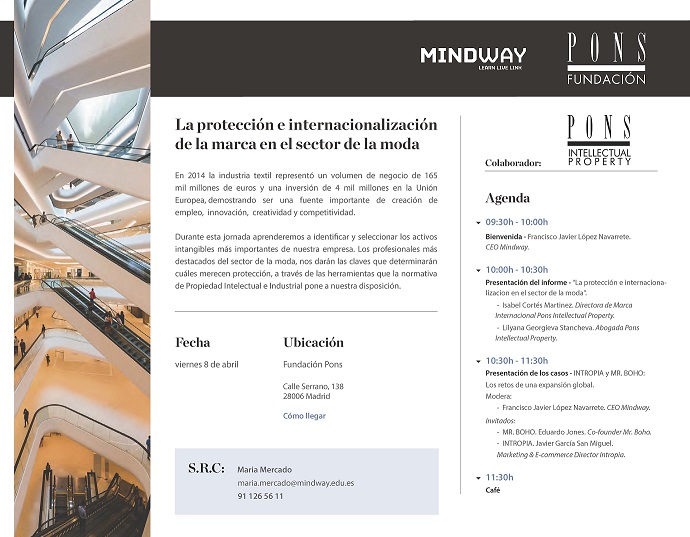 La protecci&oacute;n e internacionalizaci&oacute;n de la marca en el sector de la moda