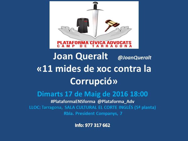 11 mides de xoc contra la corrupci&oacute;